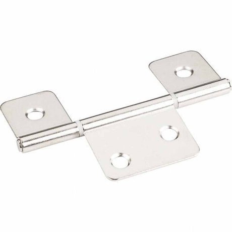 Hardware Resources 20251BN bright nickel non mortise hinge