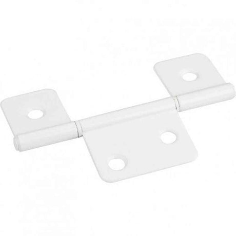 Hardware Resources 20251BWH bright white non mortise hinge