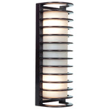 Access Lighting 20266LEDDMGLP-BRZ/RFR 2 light outdoor led wall mount