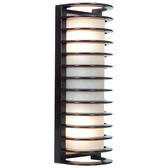 Access Lighting 20266LEDDMGLP-BRZ/RFR 2 light outdoor led wall mount