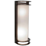 Access Lighting 20268LEDDMGLP-BRZ/RFR 2 light outdoor led wall mount