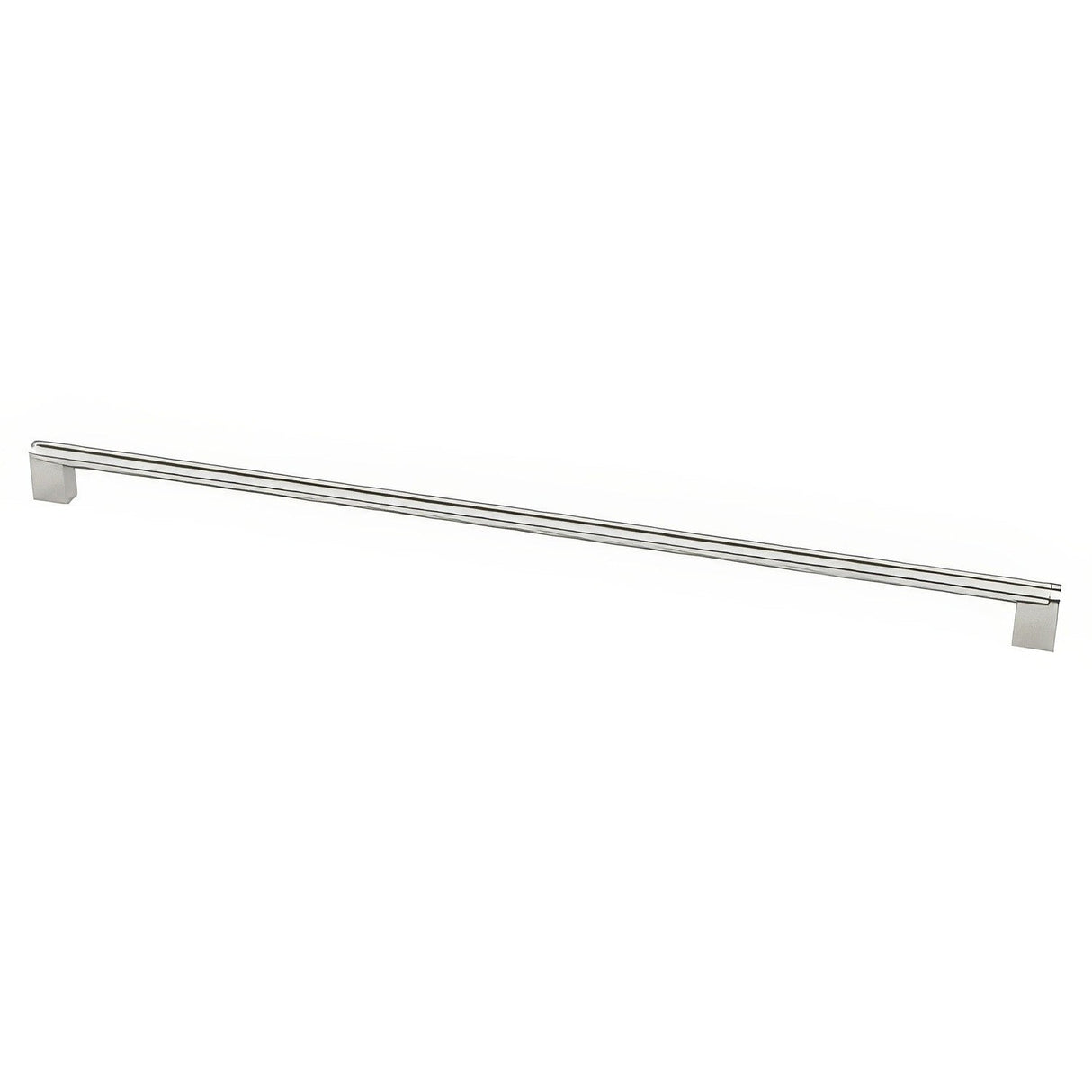 Berenson 2027-90SS-P Studio cabinet pull / appliance pull in satin stainless, additional view