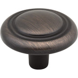 Elements 202DBAC brushed oil rubbed bronze cabinet knob