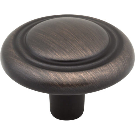 Elements 202DBAC brushed oil rubbed bronze cabinet knob