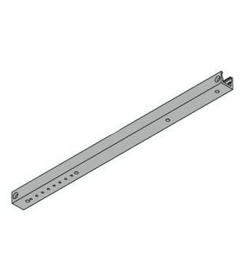 LCN 20303038BRASS standard track in satin stainless, additional view