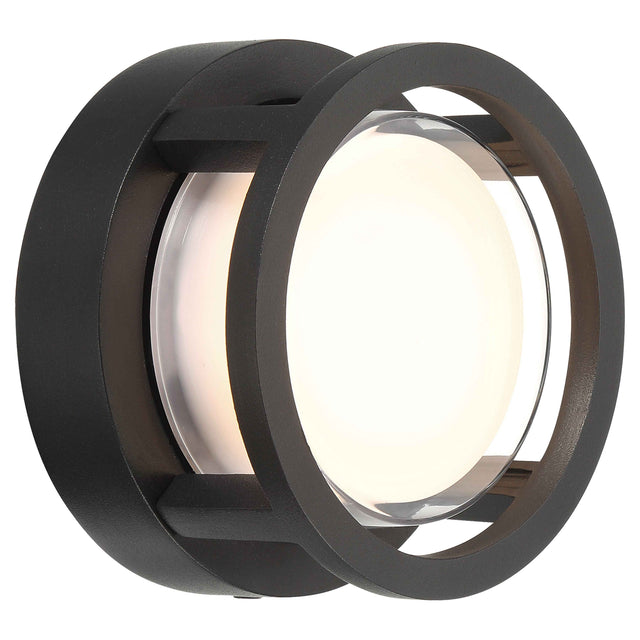 Access Lighting 20369LEDDMG-BL/WHT dual mount outdoor led wall or ceiling mount