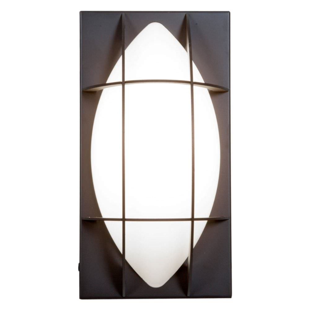 Access Lighting 20372-BRZ/OPL bronze / opal outdoor wall sconce