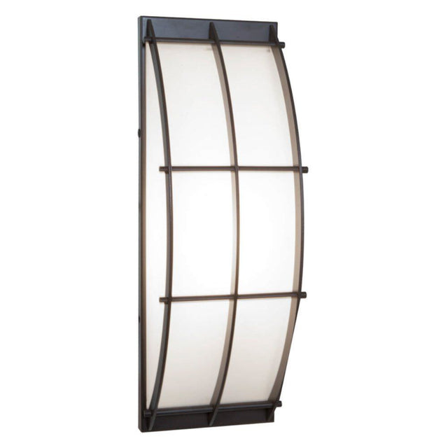 Access Lighting 20373-BRZ/OPL bronze / opal outdoor wall sconce