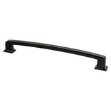 Berenson 2038-1055-P matte black cabinet pull / appliance pull
