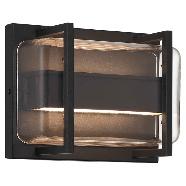 Access Lighting 20392LEDDMG-BL/CLR bi-directional outdoor led wall mount