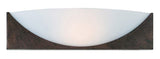 Access Lighting 20414-RU/FST rust / frosted wall washer