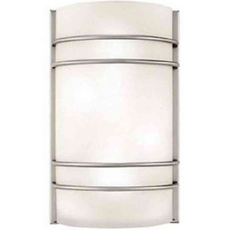 Access Lighting 20416LEDD-BS/OPL brushed steel led wall light