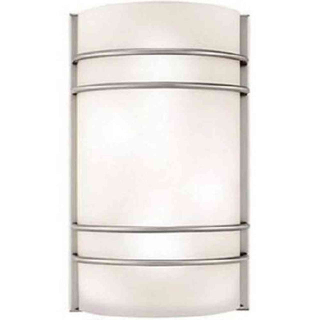 Access Lighting 20416LEDD-BS/OPL brushed steel led wall light