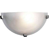 Access Lighting 20417LEDDLP-BS/ALB brushed steel wall sconce