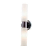 Access Lighting 20436-BS/OPL brushed steel / opal wall sconce