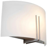 Access Lighting 20447LEDDLP-BS/WHT 2 light led wall sconce