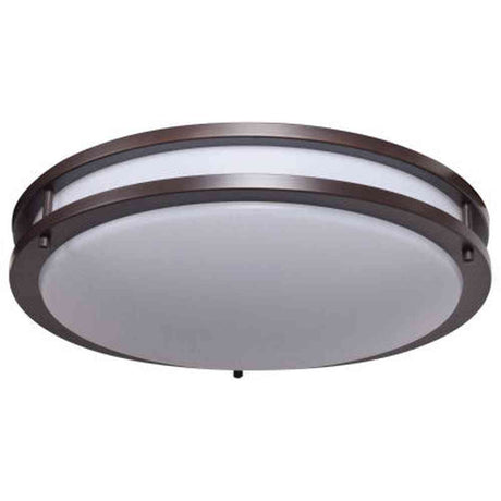Access Lighting 20465LEDD-BRZ/ACR bronze led flushmount