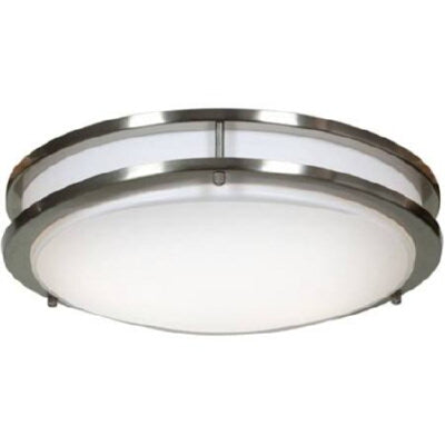 Access Lighting 20465LEDD-BS/ACR led flushmount in satin stainless, additional view
