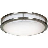 Access Lighting 20465LEDD-BS/ACR led flushmount in satin stainless, additional view