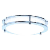 Access Lighting 20465LEDD-CH/ACR chrome led flushmount