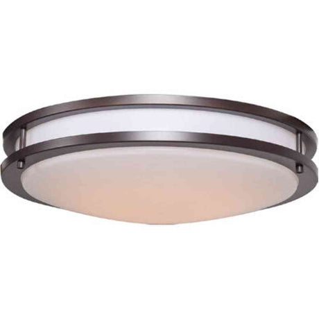 Access Lighting 20466LEDD-BRZ/ACR bronze led flushmount