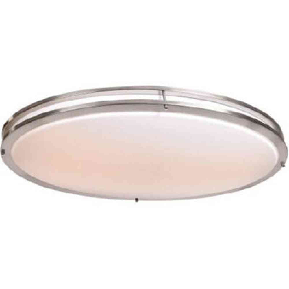 Access Lighting 20468LEDD-BS/ACR brushed steel flushmount light