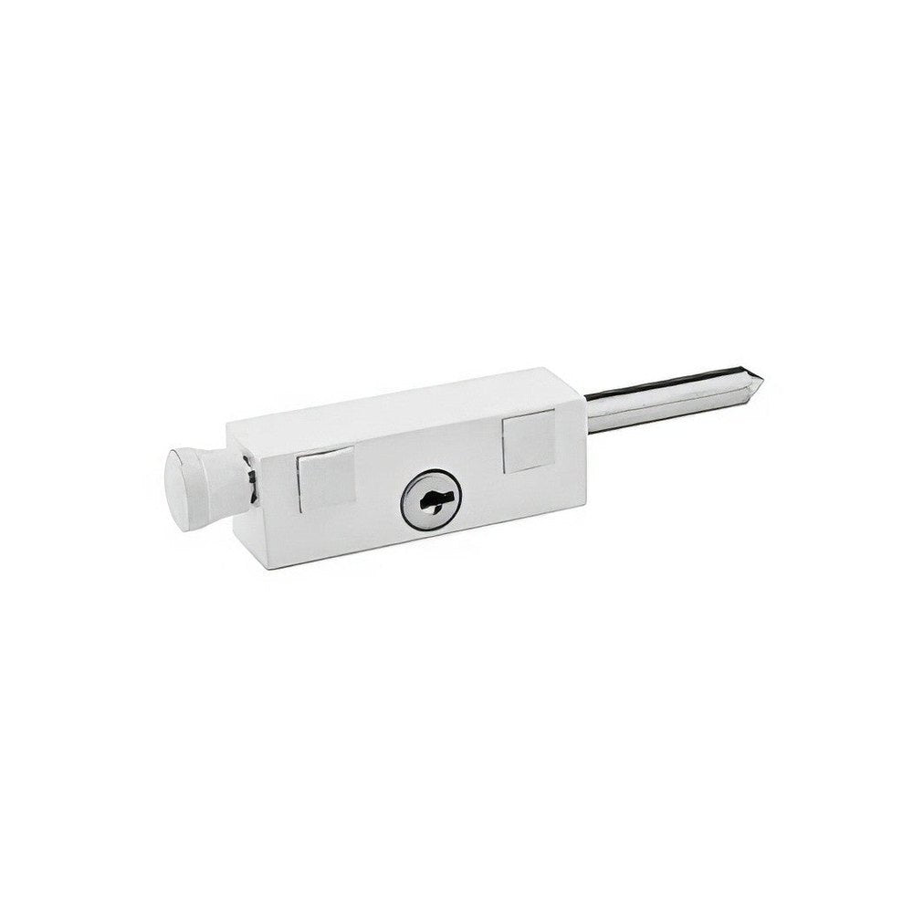 Emtek 206011 silver patio door bolt