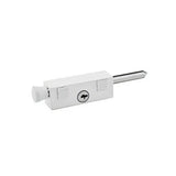Emtek 206011 silver patio door bolt