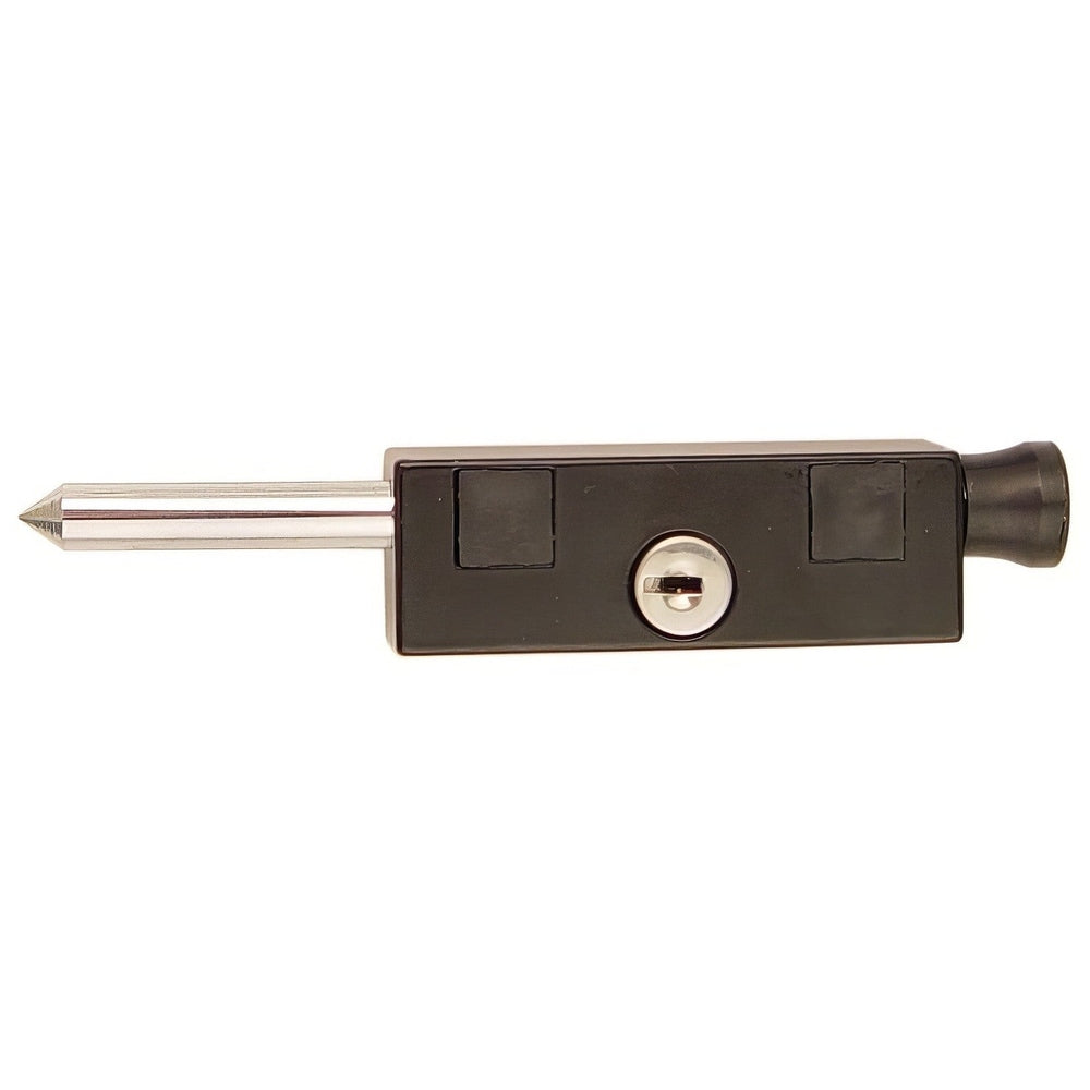 Emtek 206017 black patio door bolt