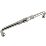 MNG Hardware 20613-1 206 12" Oversize Vanilla Bamboo Guerlain Cabinet Pull Oil Rubbed Bronze - 13"O/A