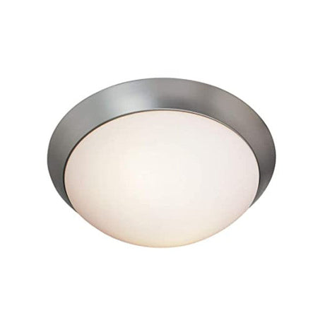 Access Lighting 20624LEDDLP-BS/OPL brushed steel led flushmount