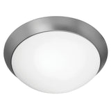 Access Lighting 20626LEDDLP-BS/OPL brushed steel led flushmount