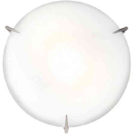 Access Lighting 20661LEDDLP-BS/OPL brushed steel led flushmount