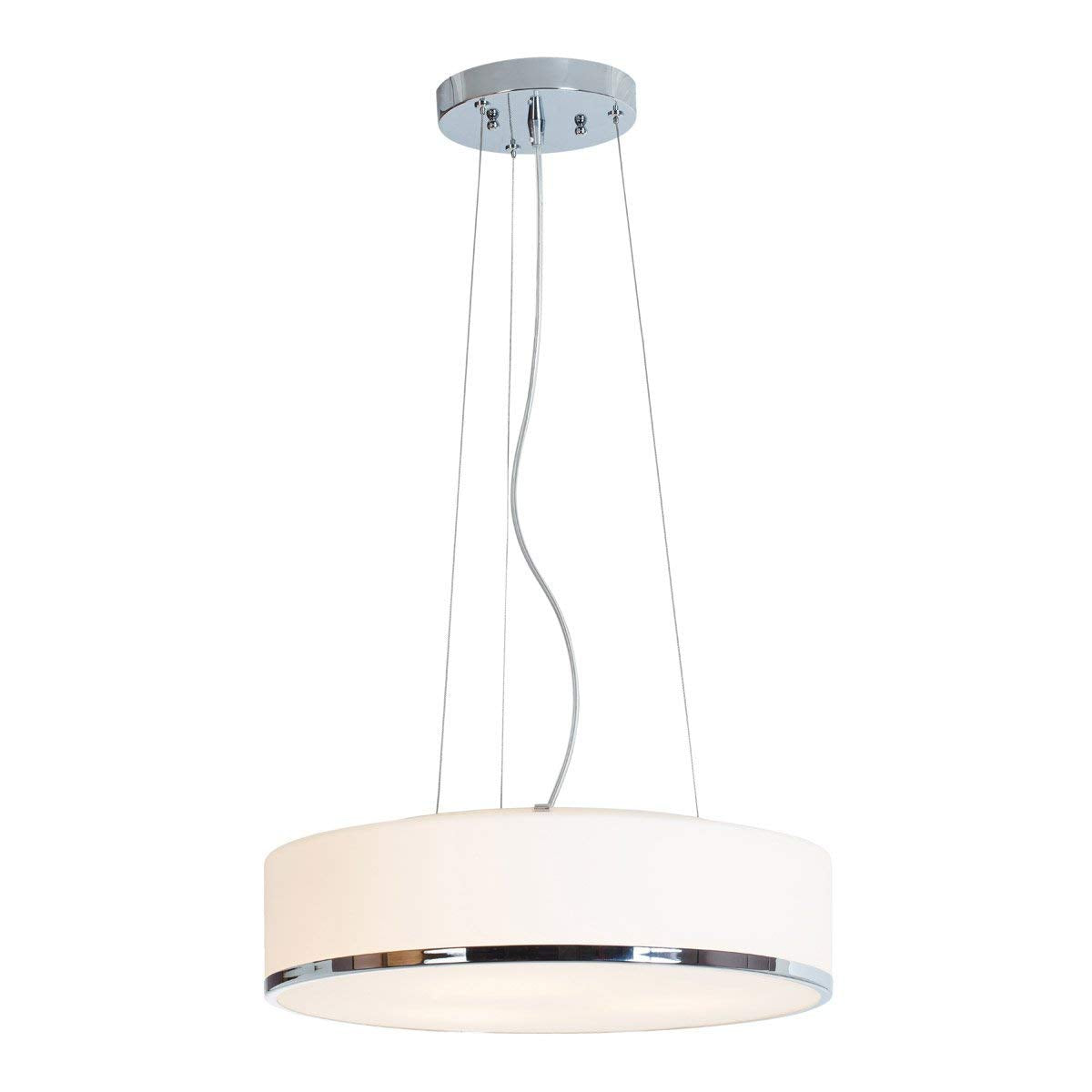 Access Lighting 20673LEDDLP-CH/OPL chrome pendant light