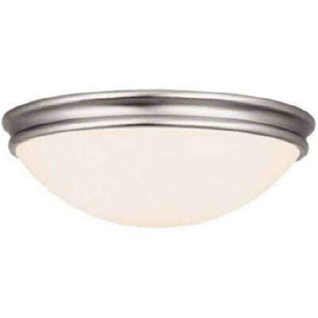 Access Lighting 20725LEDDLP-BS/OPL brushed steel led flushmount