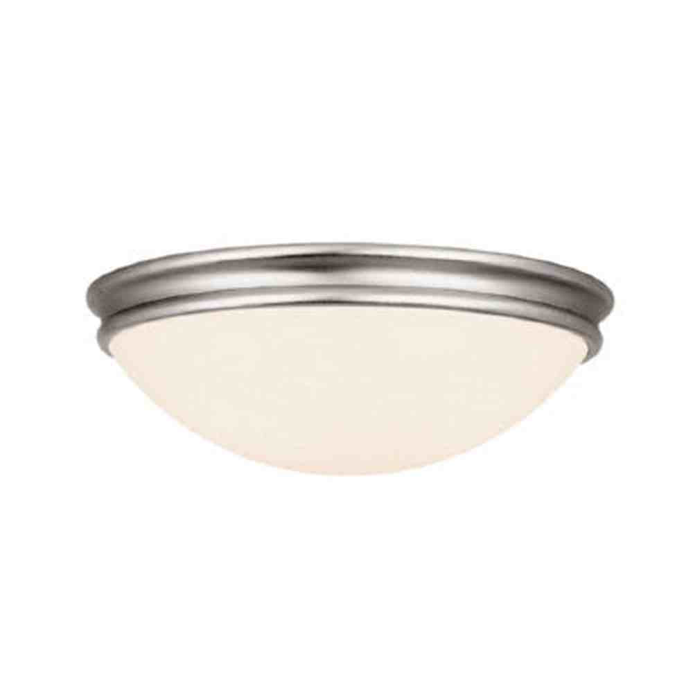Access Lighting 20726LEDDLP-BS/OPL brushed steel led flushmount