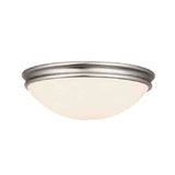 Access Lighting 20726LEDDLP-BS/OPL brushed steel led flushmount