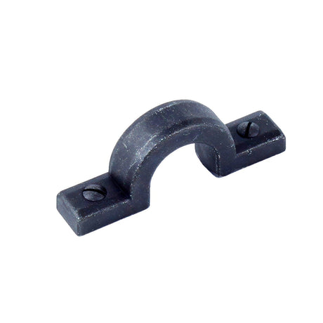 Century Hardware 20770-BS matte black steel finger pull