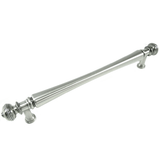 MNG Hardware 20814 208 12" Oversize Vanilla Finial Cabinet Pull Polished Nickel