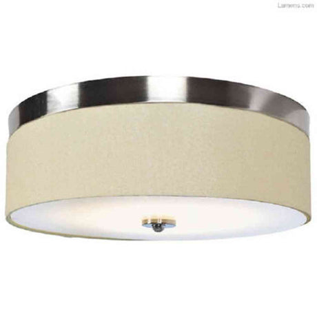 Access Lighting 20821LEDD-BS/ACR brushed steel led flushmount