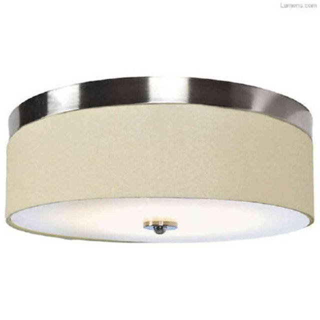 Access Lighting 20821LEDD-BS/ACR brushed steel led flushmount