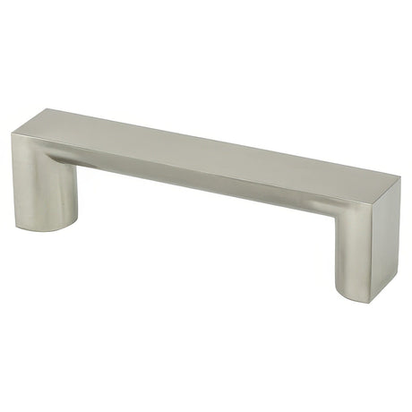 Berenson 2085-4BPN-P Elevate cabinet handle pull in satin stainless, additional view