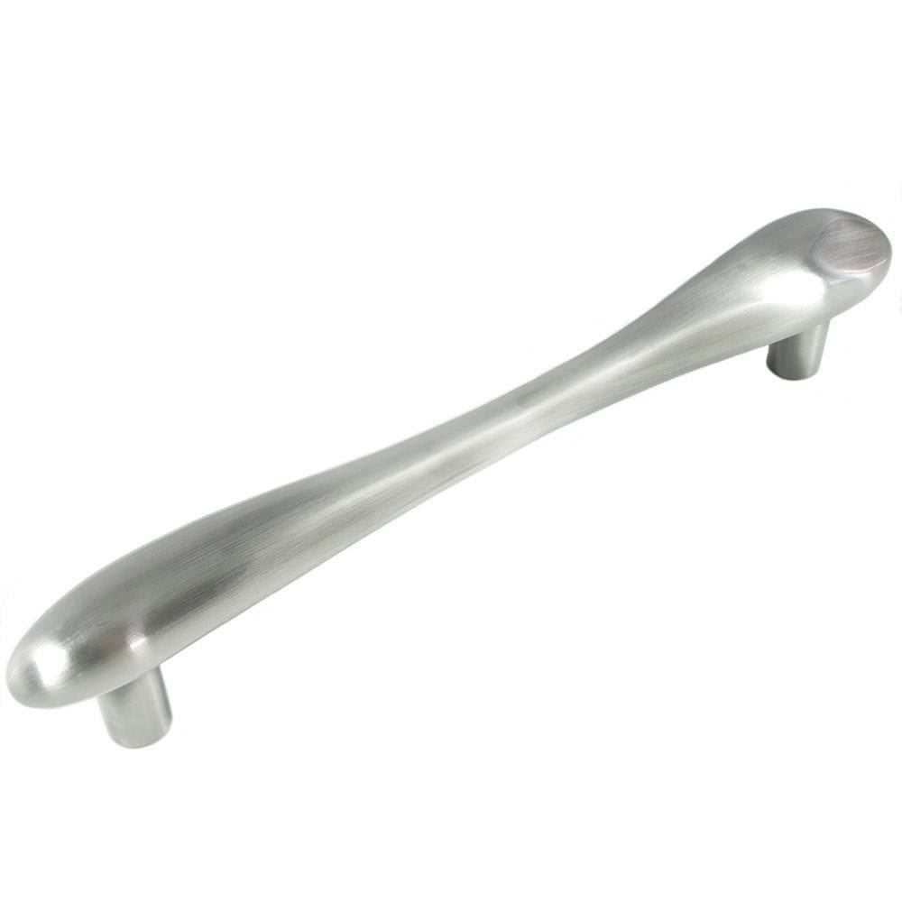 MNG Hardware 20911 209 8" Potato Cabinet Pull Satin Nickel