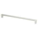 Berenson 2093-4BPN-P brushed nickel cabinet pull / appliance pull