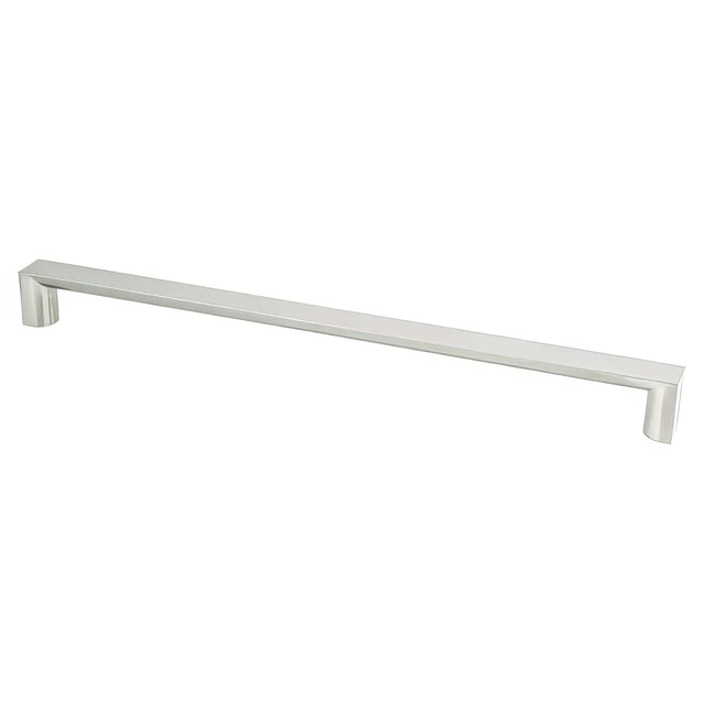 Berenson 2093-4BPN-P brushed nickel cabinet pull / appliance pull