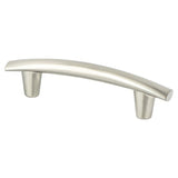 Berenson 2097-4BPN-P brushed nickel cabinet handle pull