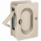 Emtek 2101TWB Pass Pocket Door Lock for 1-3/8" to 1-3/4" Door Tumbled White Bronze Finish
