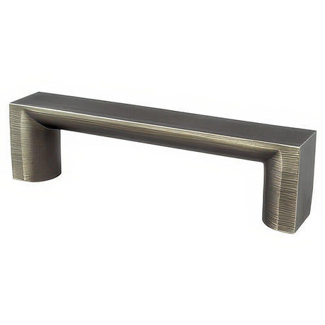 Berenson 2109-4GPH-P Elevate cabinet handle pull in satin stainless, additional view