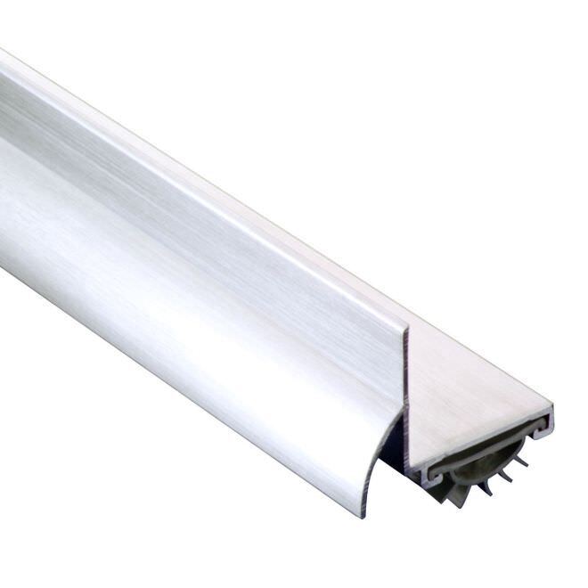 Pemko 210AV36 mill finish aluminum weather stripping