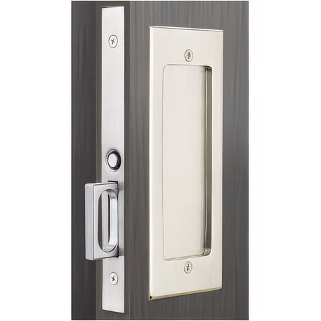 Emtek 2114US26134 polished chrome passage pocket door lock